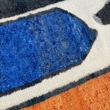 Moroccan modern Berber wool rug