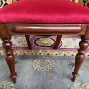 Suite of 6 english mahogany chairs 19th restored