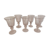 Set of biot foot glass 16 cm
