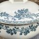 Earthenware soup tureen Ets Debray service Guadeloupe