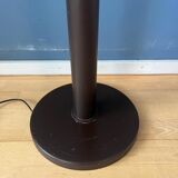 Vintage brown acrylic glass mushroom floor lamp