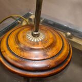 Brass tulip lamp