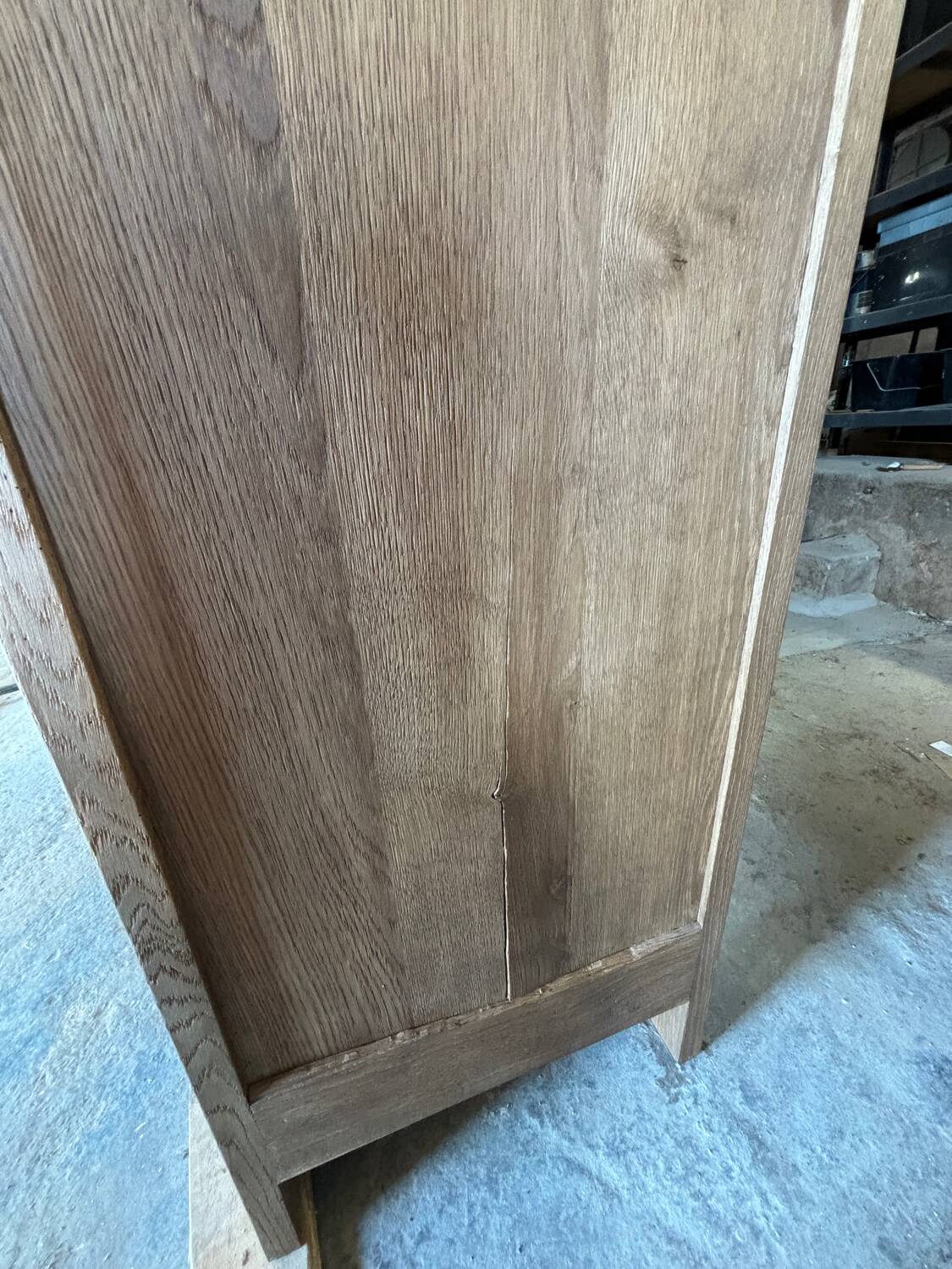 Armoire parisienne art déco bois naturel