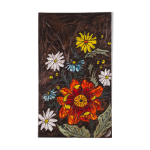 Nature morte aux fleurs - main