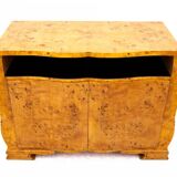 Art Deco chest of drawers from the 1940s, Poland.