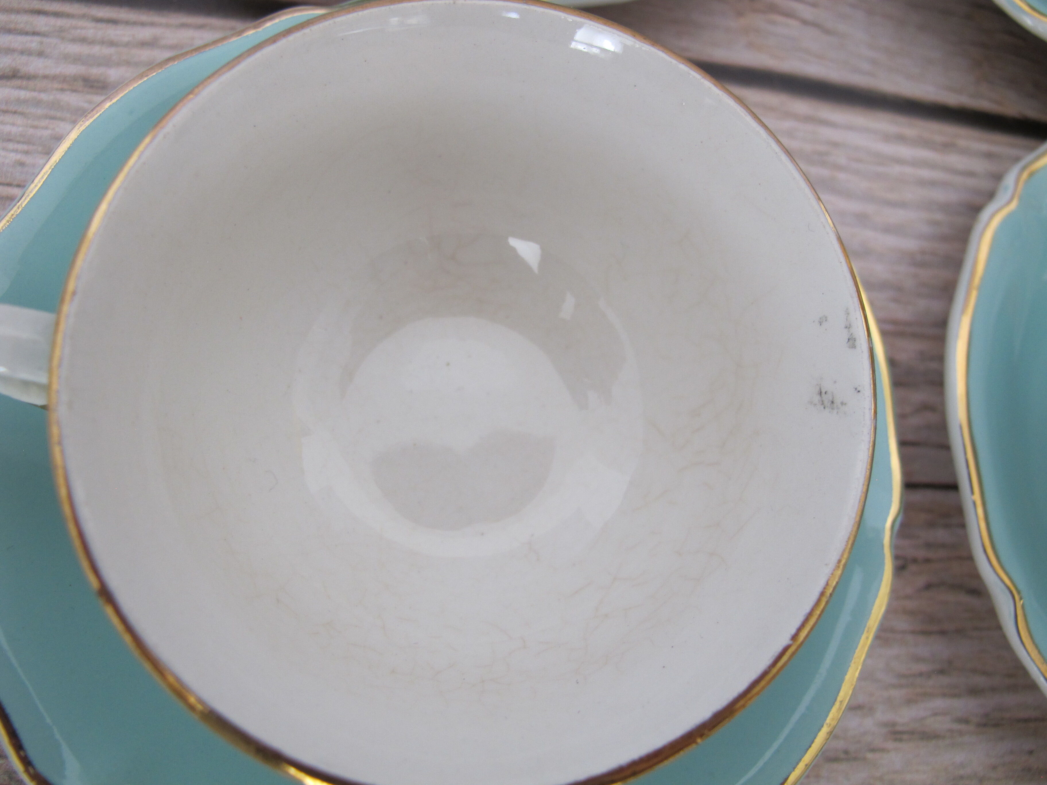 Saint Amand vintage 4 cups set.