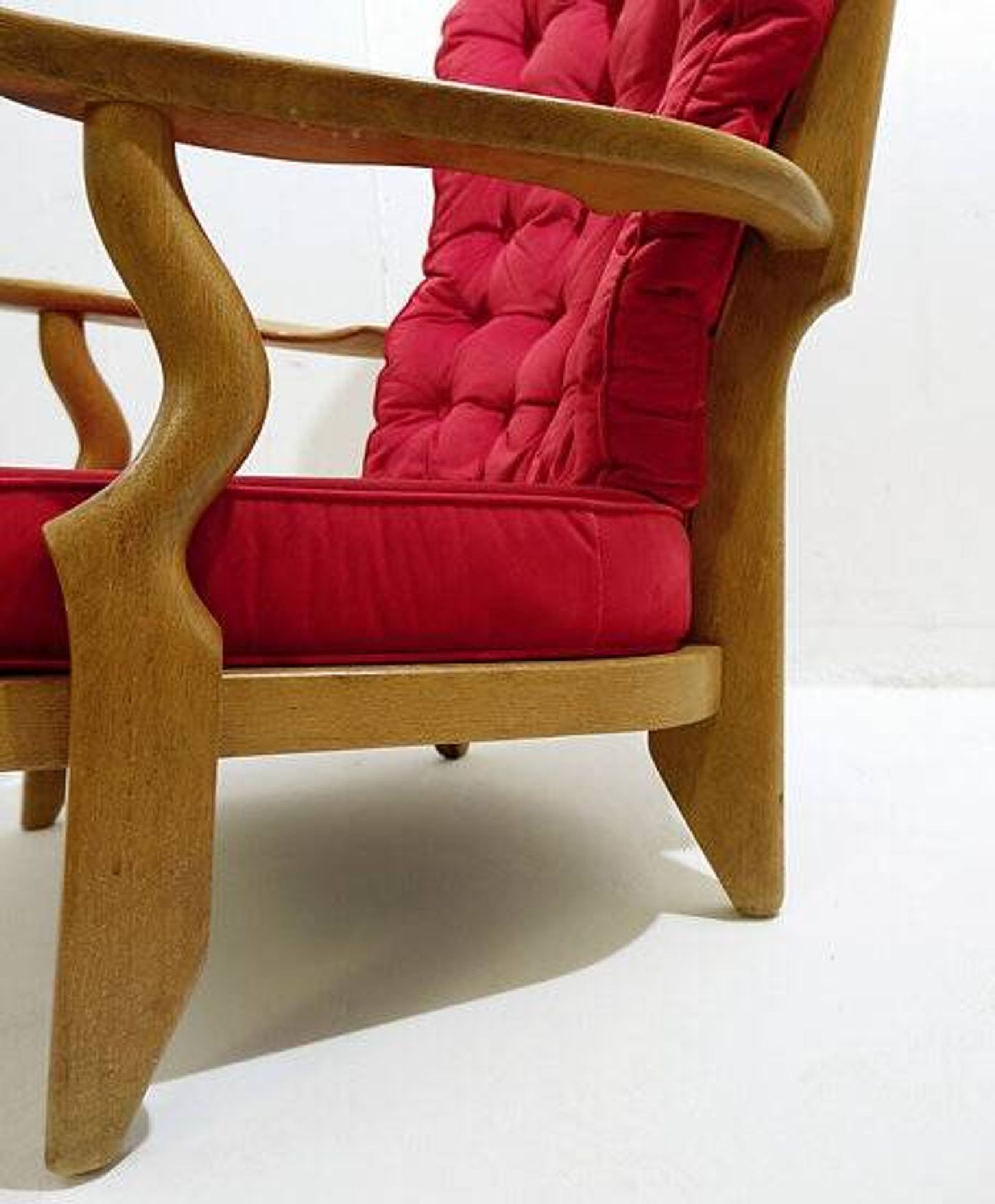Fauteuil "Grand Repos" de Guillerme & Chambron pour Votre maison - 1960s