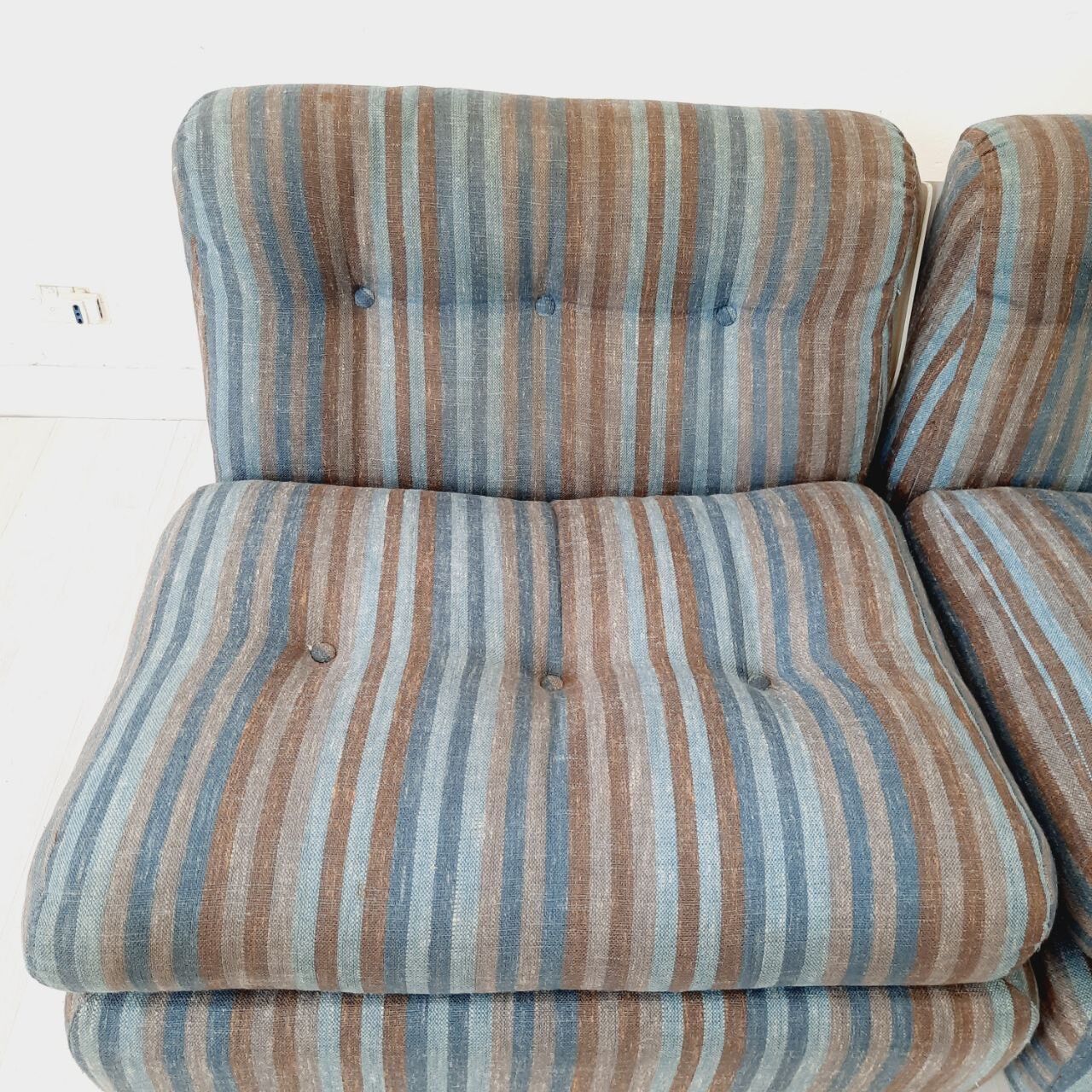 Three vintage armchairs, model Amanta Design Mario Bellini for C & B.