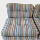 Trois fauteuils vintage, modèle Amanta design Mario Bellini pour C & B.