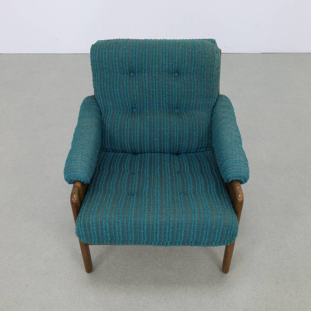 Fauteuil de salon danois vintage