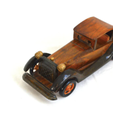 Vintage wooden car