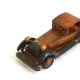 Vintage wooden car