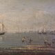 Tableau "Return to Port", oil on panel, signed Gilbert – Late 19th century