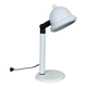 Lampe de bureau en métal blanc, Ikea années 80