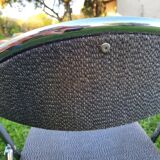 Set of 4 souvignet folding chairs from the 1970s.