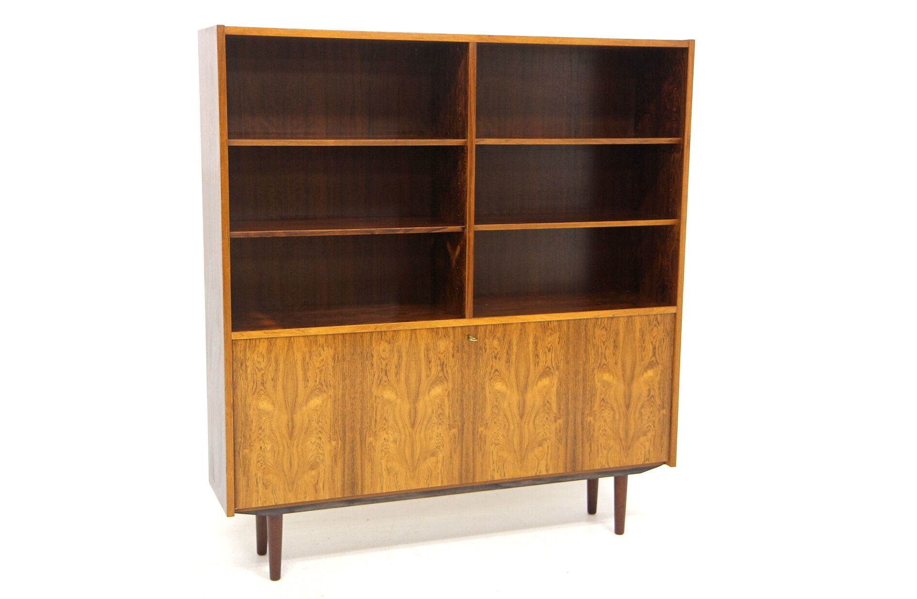 Rosewood library, Carlo Jensen, Poul Hundevad, Denmark, 1960
