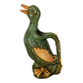 Vintage duck-shaped zoomorphic jug