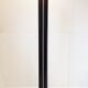 Lampadaire italien en Murano et acier 1970