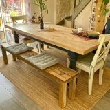 Solid beech table