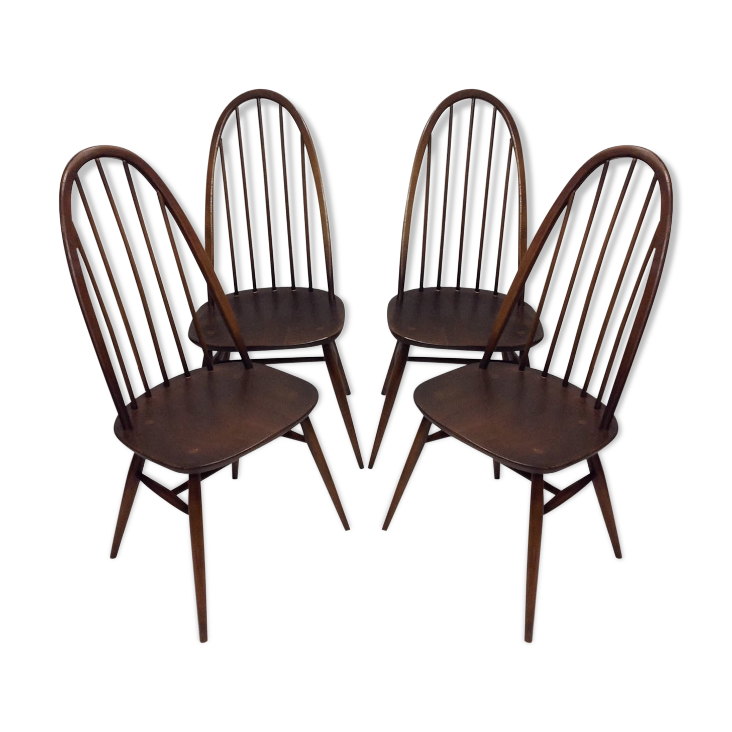 Set of 4 Ercol chairs