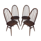 Set of 4 Ercol chairs