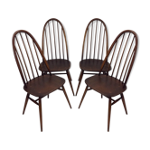 Set of 4 Ercol chairs