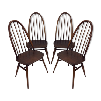 Set of 4 Ercol chairs