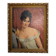 Portrait de Madame Récamier - reproduction  François Gerard - cadre doré