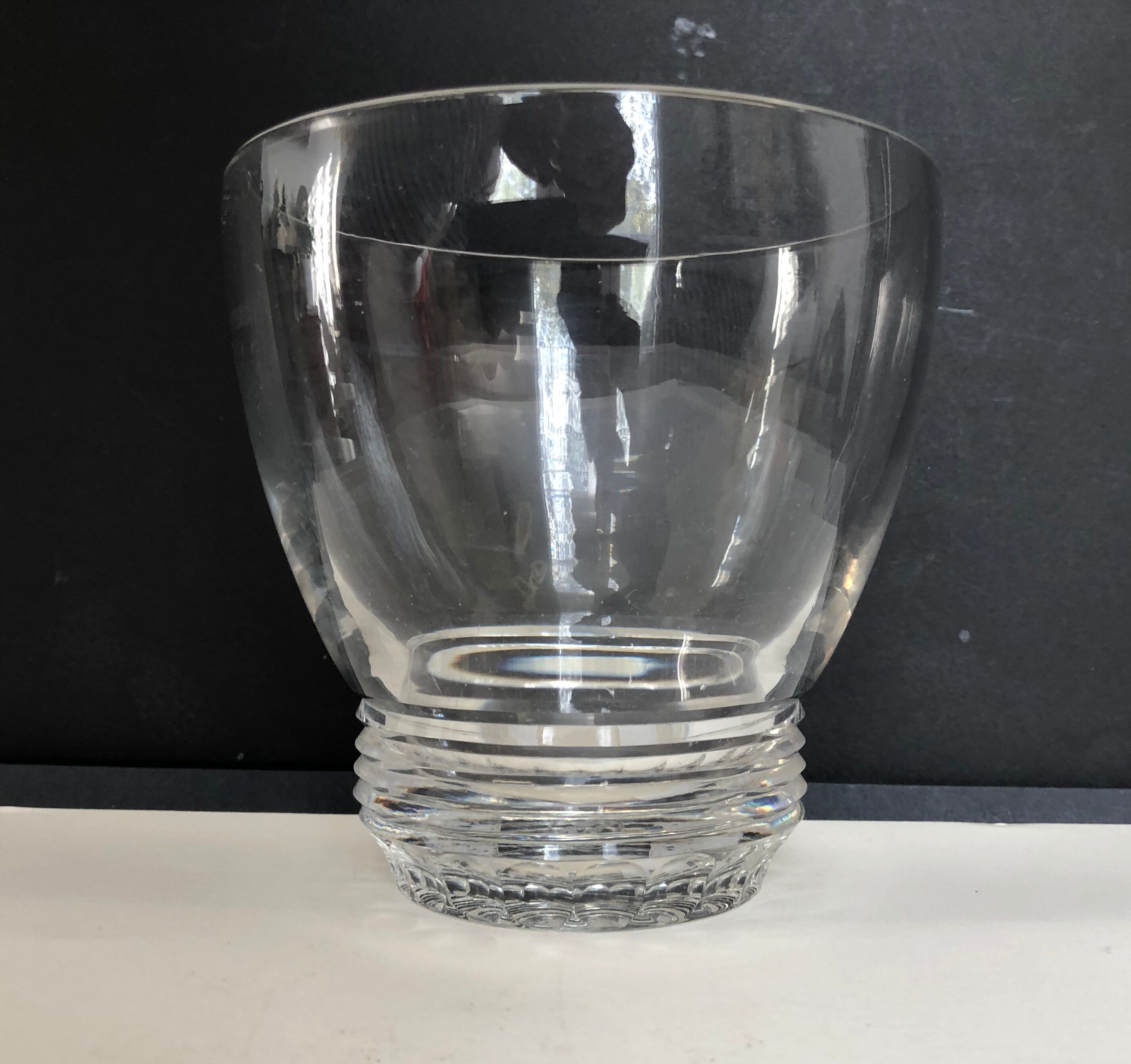 Crystal vase from Saint Louis