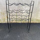 Vintage black bottle holder