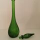 Green peg carafe