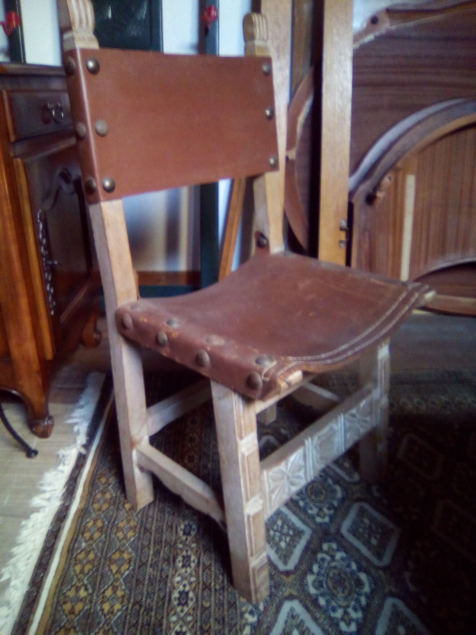18/19th century castle chair