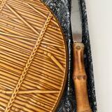 Faience cheese plate