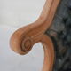 Paire de chaises de bureau pivotantes antiques 'Captain’s'