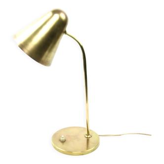 Brass desk lamp