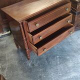 Mahogany chest of drawers 3 drawers circa 1940