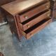 Mahogany chest of drawers with 3 drawers, circa 1940
