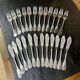 Set of 12 ERCUIS fish forks and 12 fish knives, Vieux Paris model