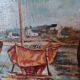 Marine oil painting