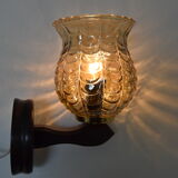 Mid-century wall lamp, 1970's.