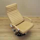 Lounge armchair and footstool set, Danish design, 1970s, manufacture: BoCon