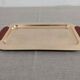Brass and Bakelite trays and bowl by PM Italy circa 1970