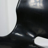 Black Overman Office Swivel Chair by Svante Schoblom from Sweden, 1970s