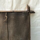 Rectangle bamboo mirror 70x50cm