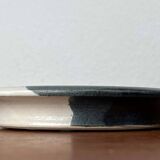 Vintage Danish pottery bowl by Aage Würtz, 1970s.