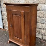 Vintage wooden furniture, jam cabinet, cupboard.