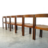 Set of 6 modern dining chairs by Gerard Geytenbeek for AZS furniture, Netherlands 1960s