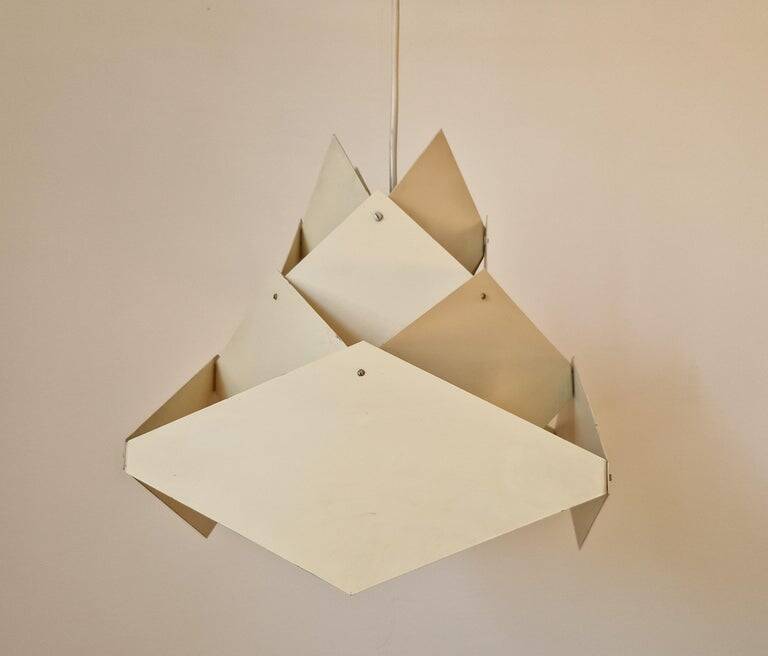 Rare Midcentury Design Pendant in Style of Preben Dal, Denmark, 1960s