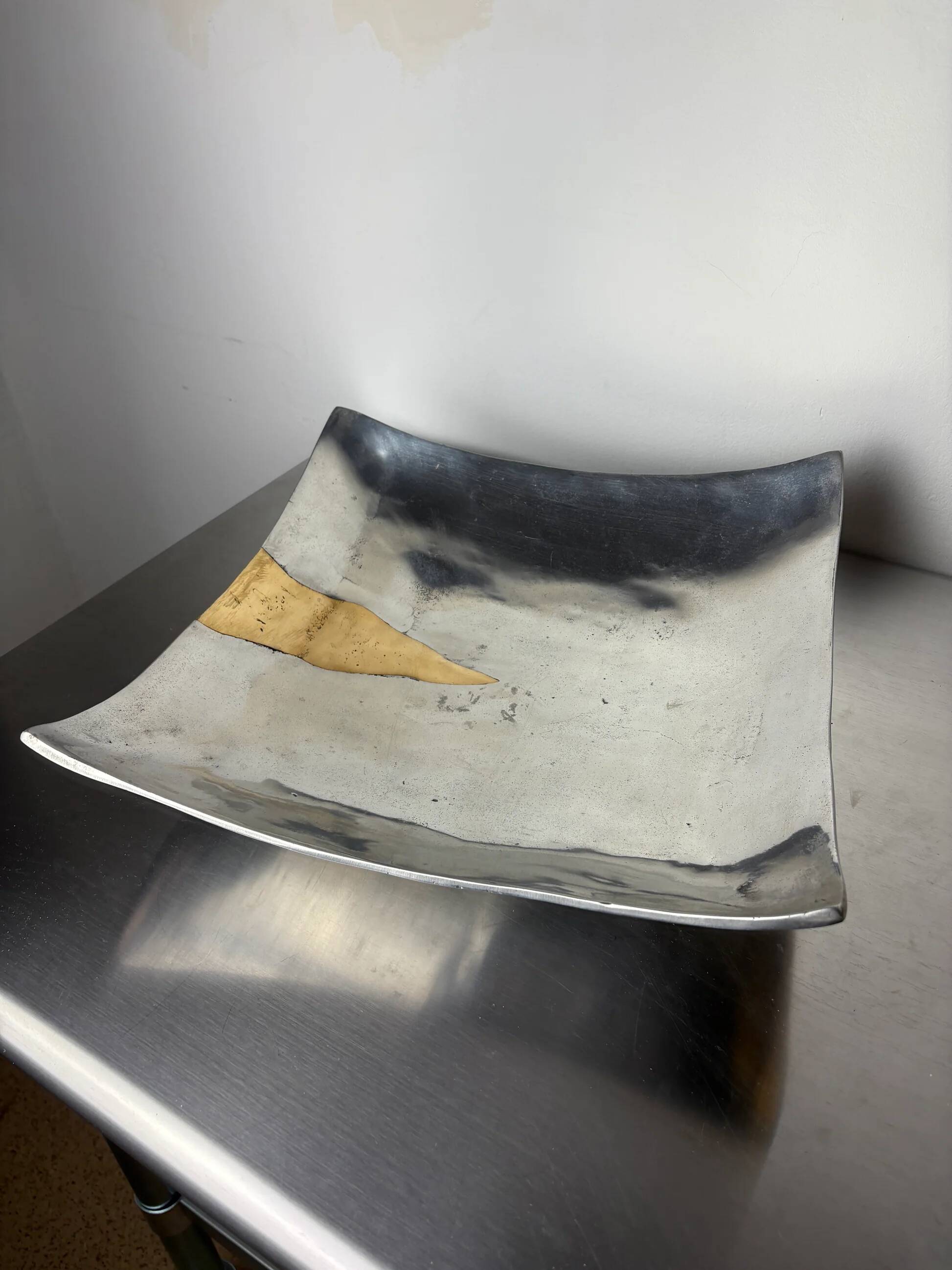 XL brutalist centerpiece by David Marshall, Spain, circa 1970s