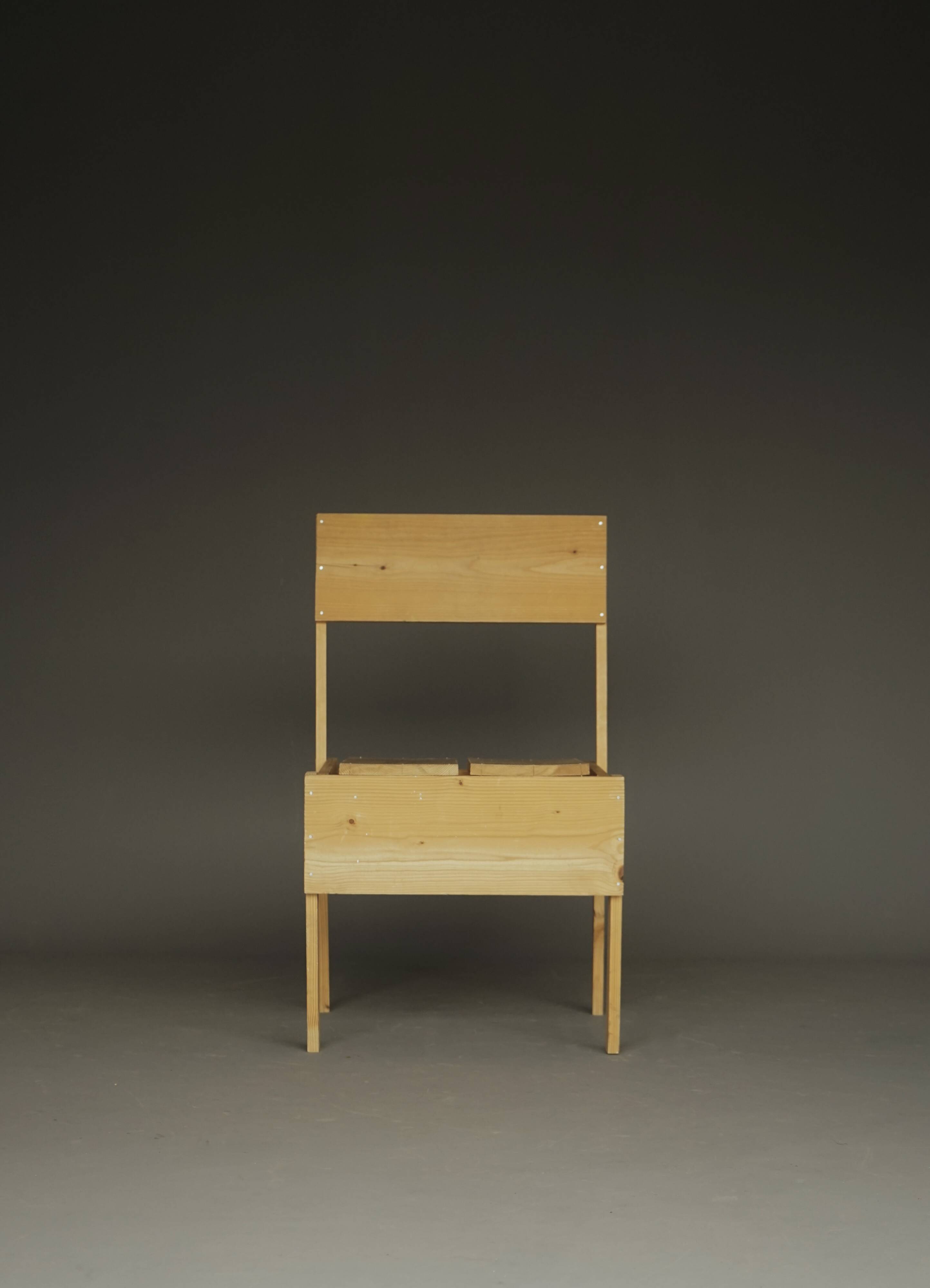 1990s Autoprogettazione Sedia 1 Chair in the style of Enzo Mari